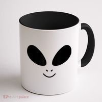 Alien Costume Funny Green Face Halloween Party Adults Coffee Mug thumb 1