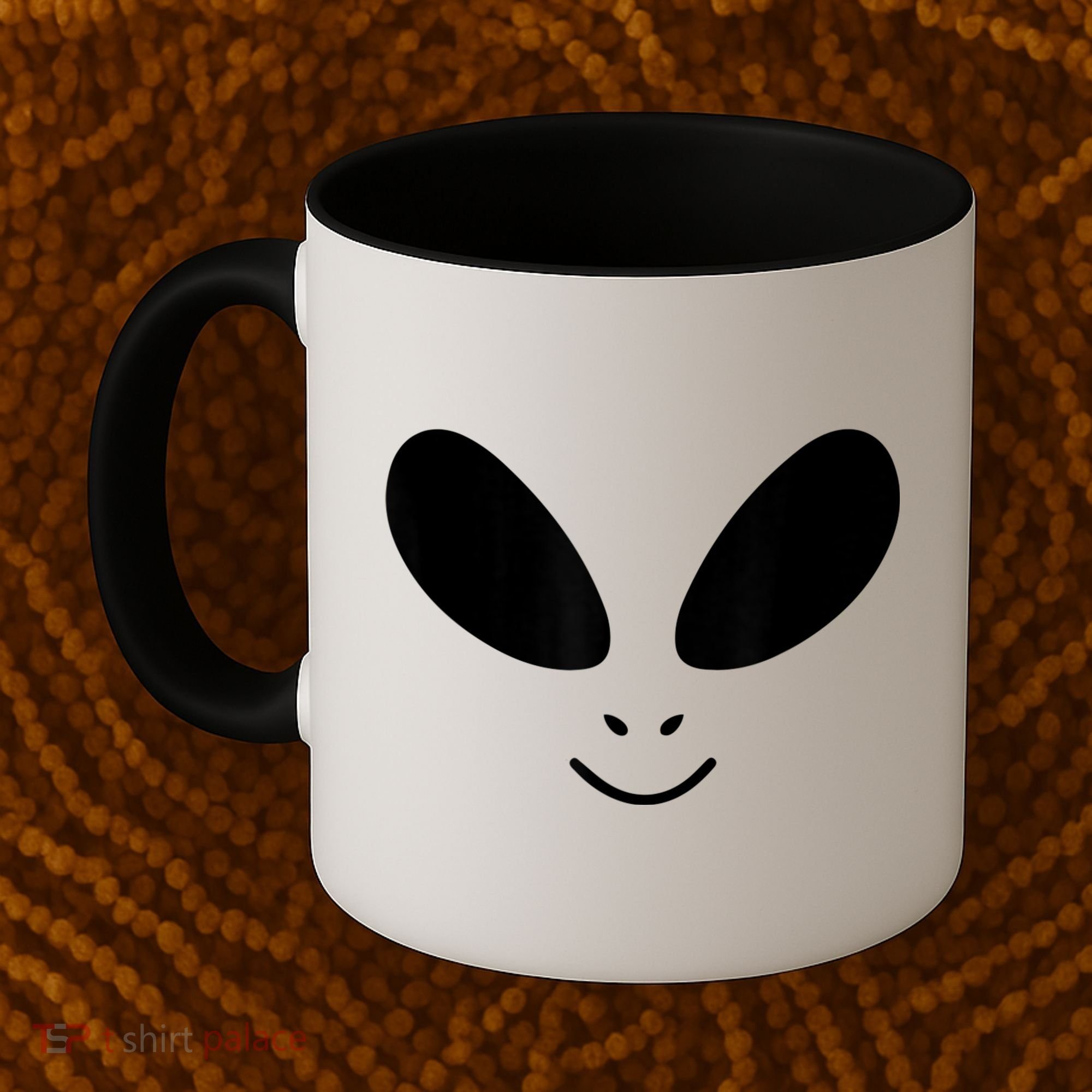 Alien Costume Funny Green Face Halloween Party Adults Coffee Mug