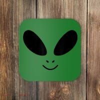 Alien Costume Funny Green Face Halloween Party Adults Coaster thumb 0