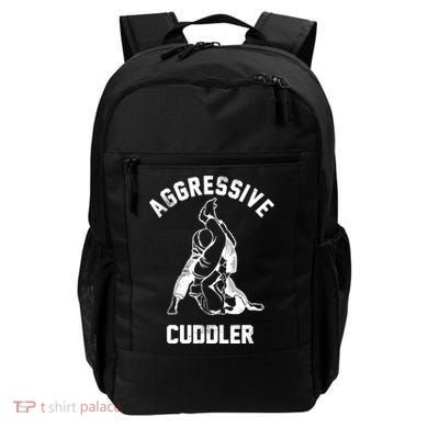 Aggressive Cuddler Funny Wrestling Meme Backpack