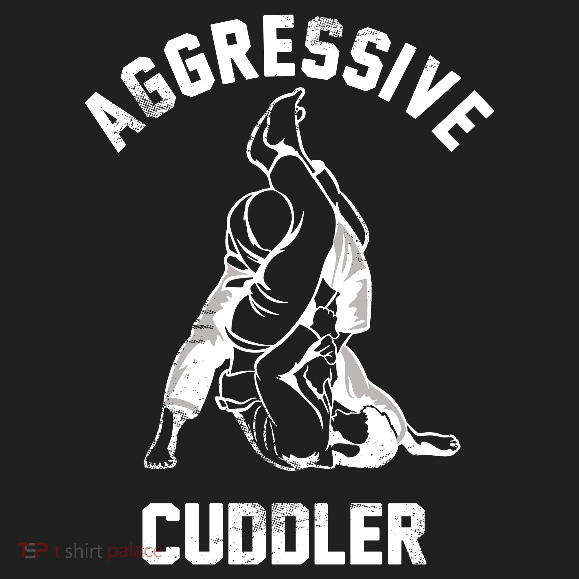 Aggressive Cuddler Funny Wrestling Meme Beanie