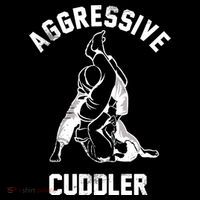 Aggressive Cuddler Funny Wrestling Meme Visor thumb 3