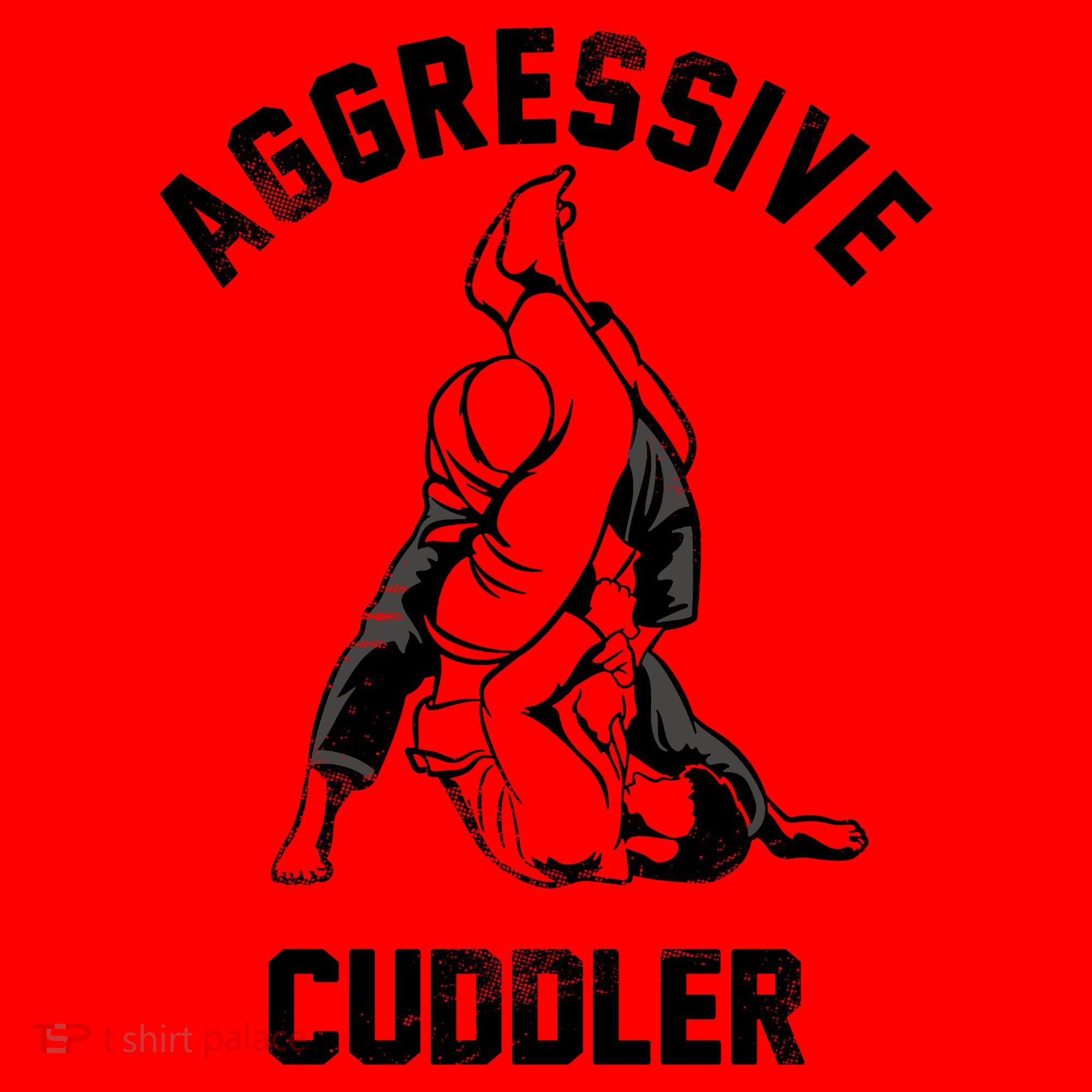 Aggressive Cuddler Funny Wrestling Meme Santa Hat