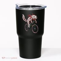 Axolotl Cycling Funny Axolotl Lover Axolotl Bicycle Axolotl Tumbler thumb 0