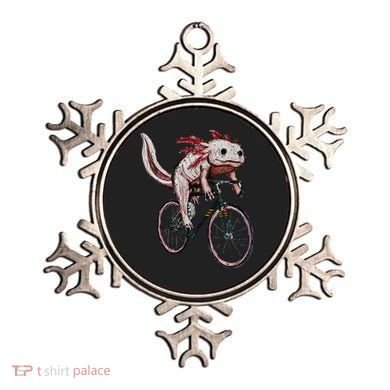 Axolotl Cycling Funny Axolotl Lover Axolotl Bicycle Axolotl Ornament