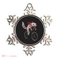 Axolotl Cycling Funny Axolotl Lover Axolotl Bicycle Axolotl Ornament thumb 0