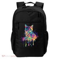 Abstract Cat Flow Backpack thumb 0