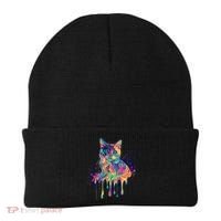Abstract Cat Flow Beanie thumb 0