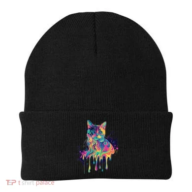 Abstract Cat Flow Beanie