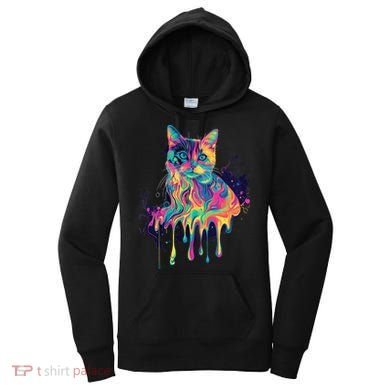 Abstract Cat Flow Women's Hoodie
