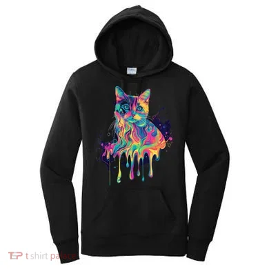 Abstract Cat Flow Women's Hoodie