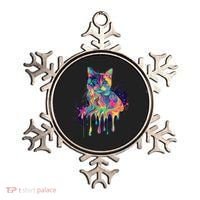 Abstract Cat Flow Ornament thumb 0