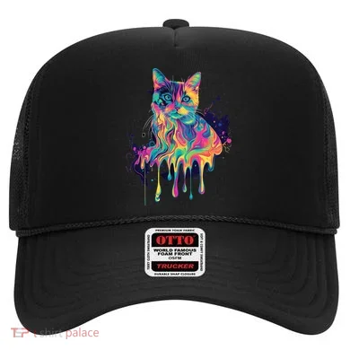 Abstract Cat Flow Hat