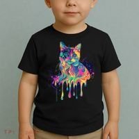 Abstract Cat Flow Toddler T-Shirt thumb 2