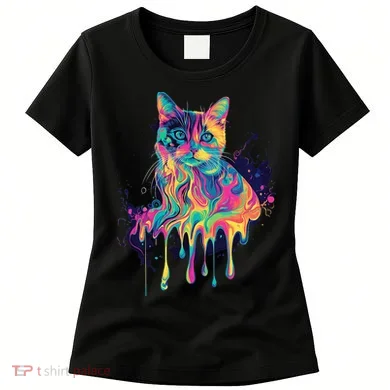 Abstract Cat Flow Women's T-Shirt