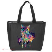 Abstract Cat Flow Tote Bag thumb 0