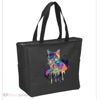 Abstract Cat Flow Tote Bag thumb 2