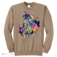 Abstract Cat Flow Sweatshirt thumb 0