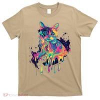 Abstract Cat Flow T-Shirt thumb 0