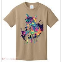Abstract Cat Flow Kids T-Shirt thumb 0