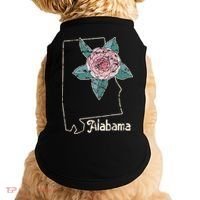 Alabama Camellia Flower Wildflower State Doggie Tank thumb 0