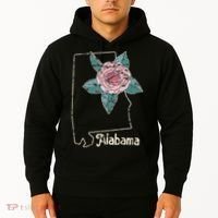 Alabama Camellia Flower Wildflower State Hoodie thumb 2
