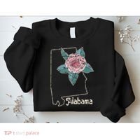 Alabama Camellia Flower Wildflower State Sweatshirt thumb 2