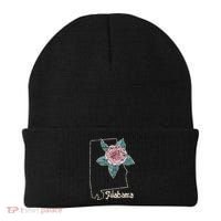 Alabama Camellia Flower Wildflower State Beanie thumb 0
