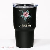 Alabama Camellia Flower Wildflower State Tumbler thumb 0