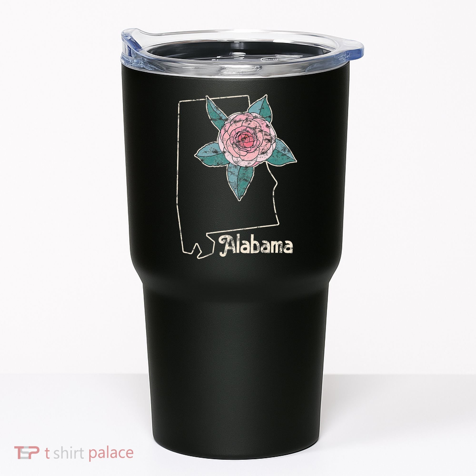 Alabama Camellia Flower Wildflower State Tumbler