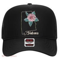 Alabama Camellia Flower Wildflower State Hat thumb 0