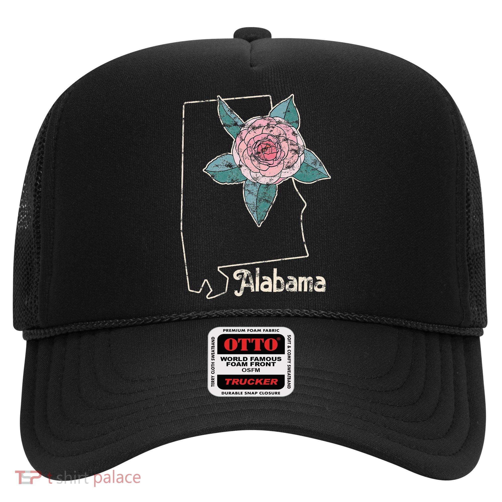 Alabama Camellia Flower Wildflower State Hat