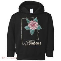 Alabama Camellia Flower Wildflower State Toddler Hoodie thumb 0