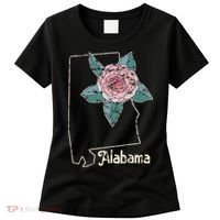 Alabama Camellia Flower Wildflower State Women's T-Shirt thumb 0