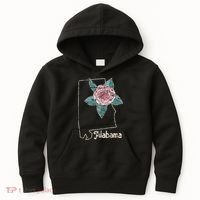 Alabama Camellia Flower Wildflower State Kids Hoodie thumb 0