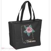 Alabama Camellia Flower Wildflower State Tote Bag thumb 2