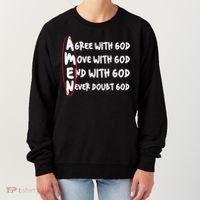 AMEN Christian Faith God Women's Sweatshirt thumb 0