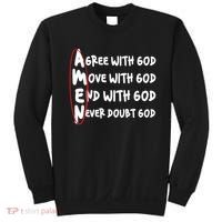 AMEN Christian Faith God Sweatshirt thumb 0