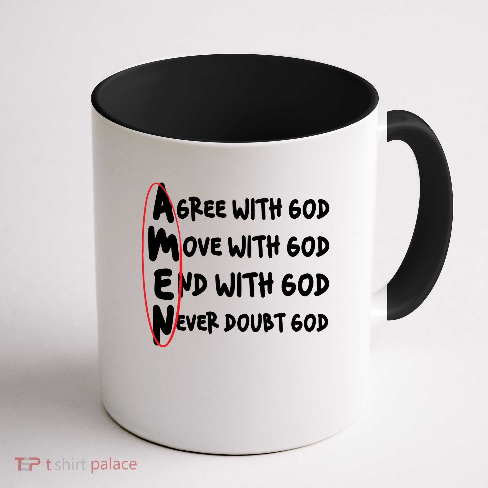 AMEN Christian Faith God Coffee Mug