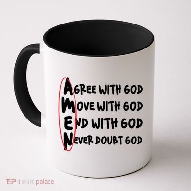 AMEN Christian Faith God Coffee Mug