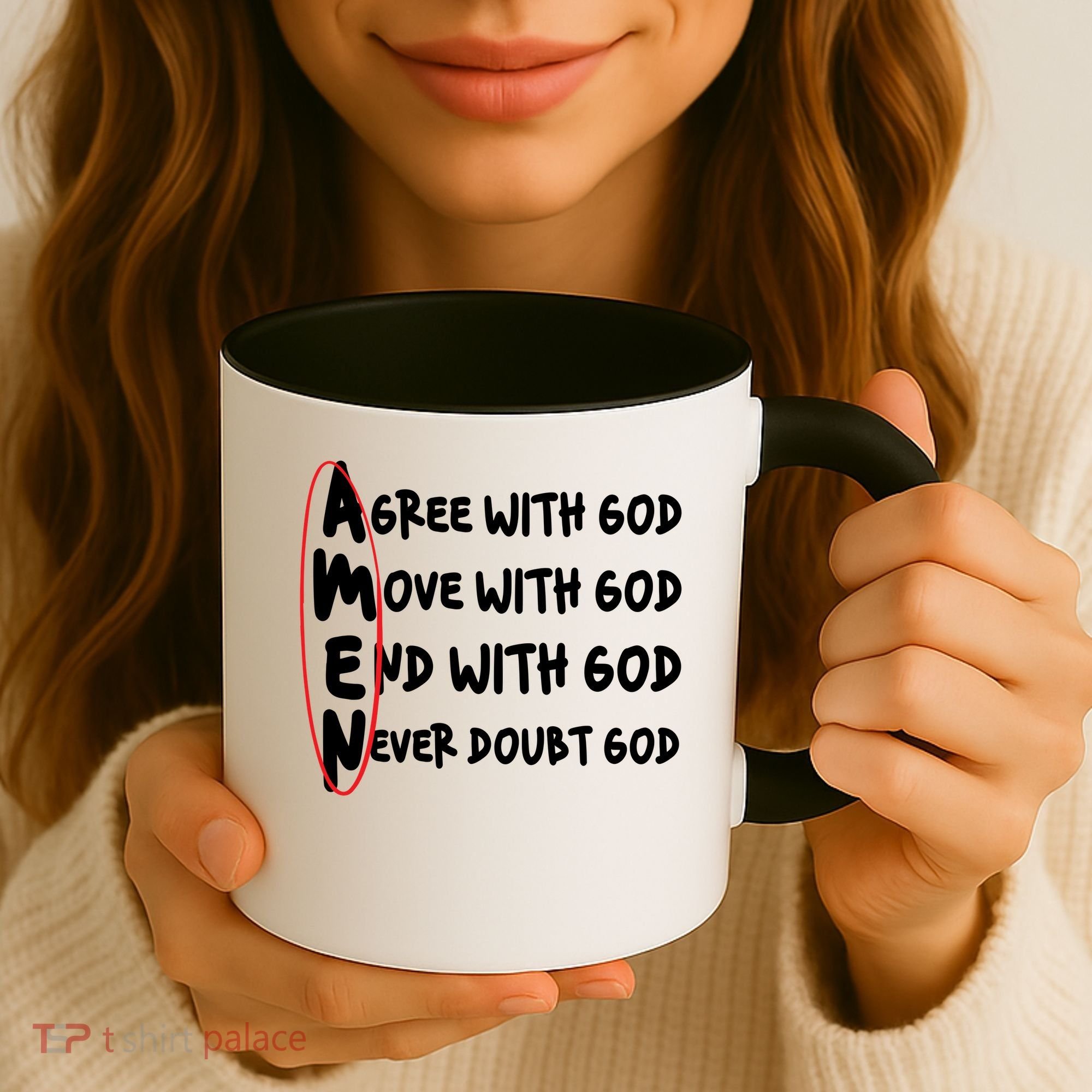 AMEN Christian Faith God Coffee Mug