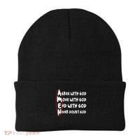 AMEN Christian Faith God Beanie thumb 0