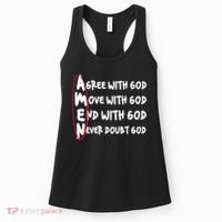 AMEN Christian Faith God Women's Tank Top thumb 0