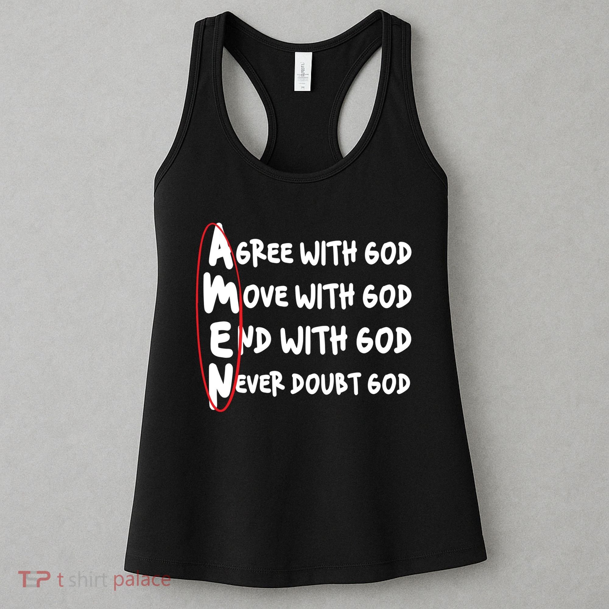 AMEN Christian Faith God Women's Tank Top