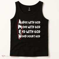 AMEN Christian Faith God Tank Top thumb 2