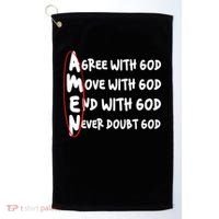 AMEN Christian Faith God Golf Towel thumb 0