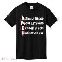 AMEN Christian Faith God Kids T-Shirt thumb 0