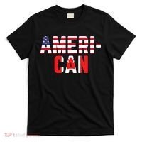 American Canadian Flag America Canada Patriotic T-Shirt thumb 0