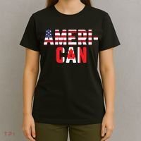 American Canadian Flag America Canada Patriotic T-Shirt thumb 4