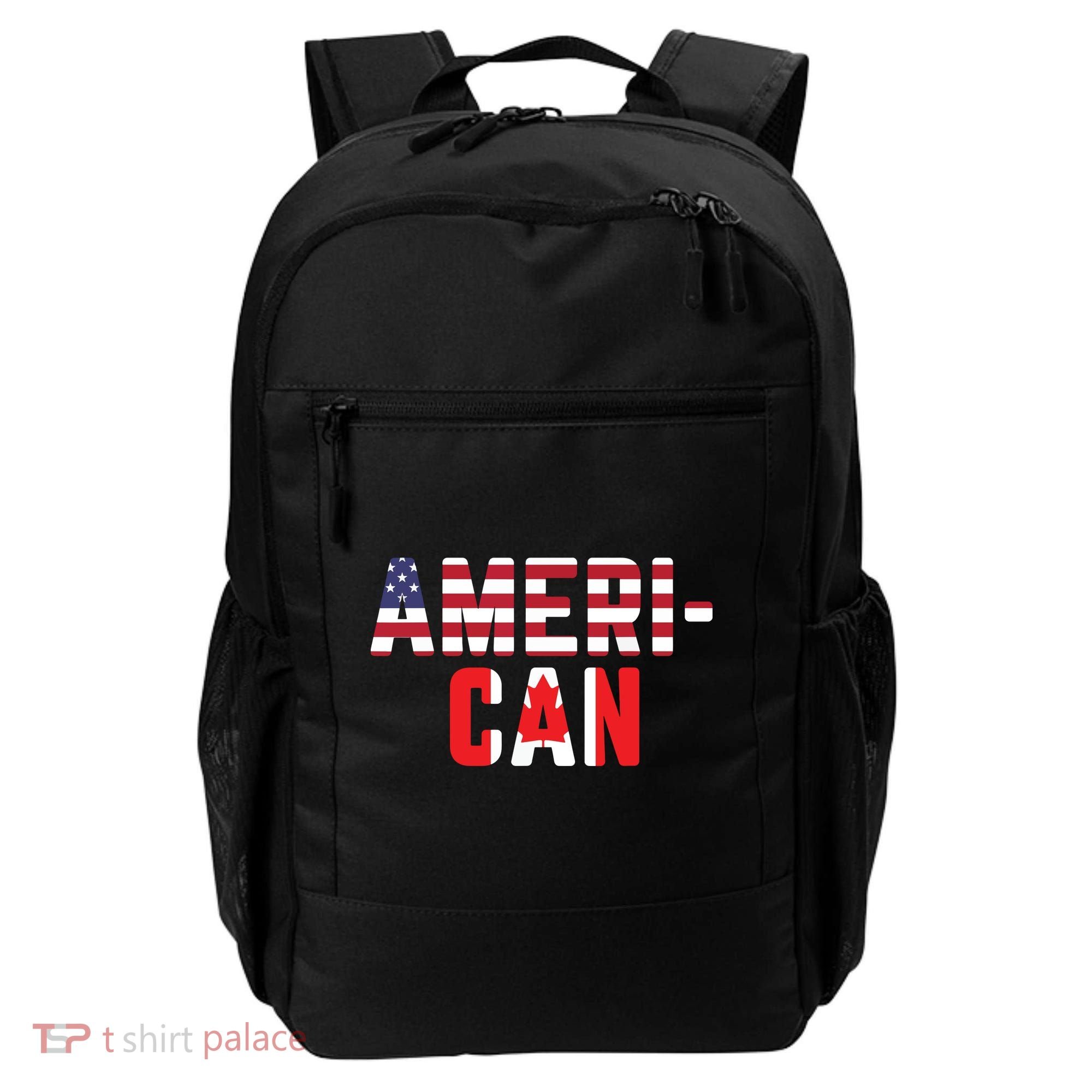 American Canadian Flag America Canada Patriotic Backpack